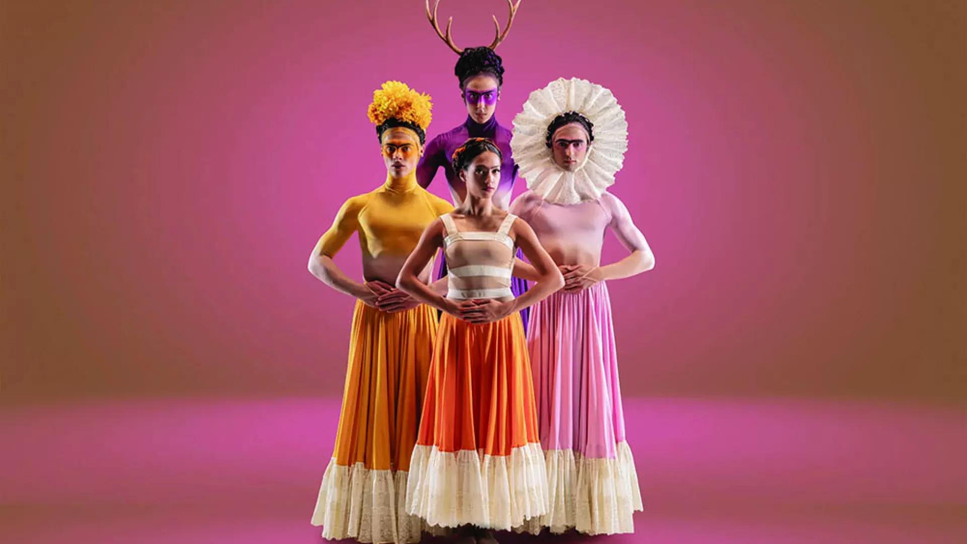 The cast of San Francisco Ballet's Broken Wings 